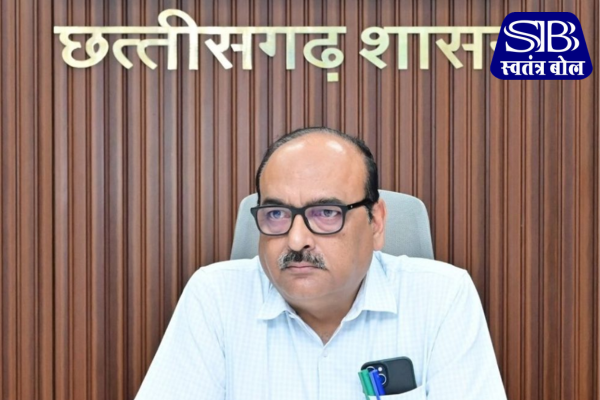 "Chief Secretary Vikasheel chairs a review meeting in Raipur on June 5, 2026, regarding preparations for the NEET UG 2026 re-examination scheduled on June 21 across 127 exam centers in Chhattisgarh."
