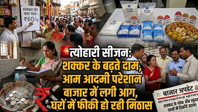 नेताओं के घर पहुंची शक्कर की डिब्बियां! विकास उपाध्याय का तंज- महंगाई ने फीकी कर दी त्योहारों की मिठास…