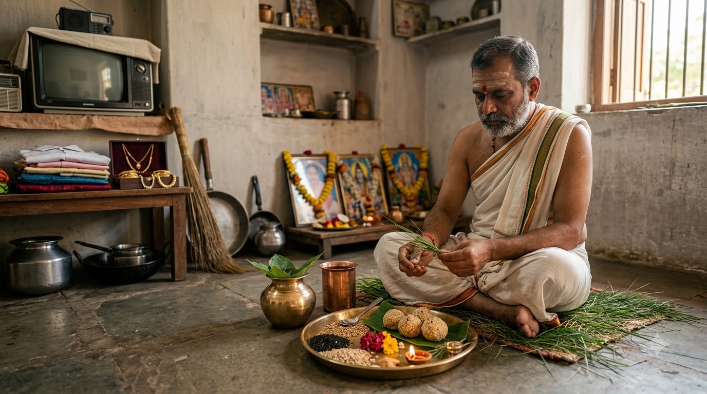 Preparing Tarpan for ancestors