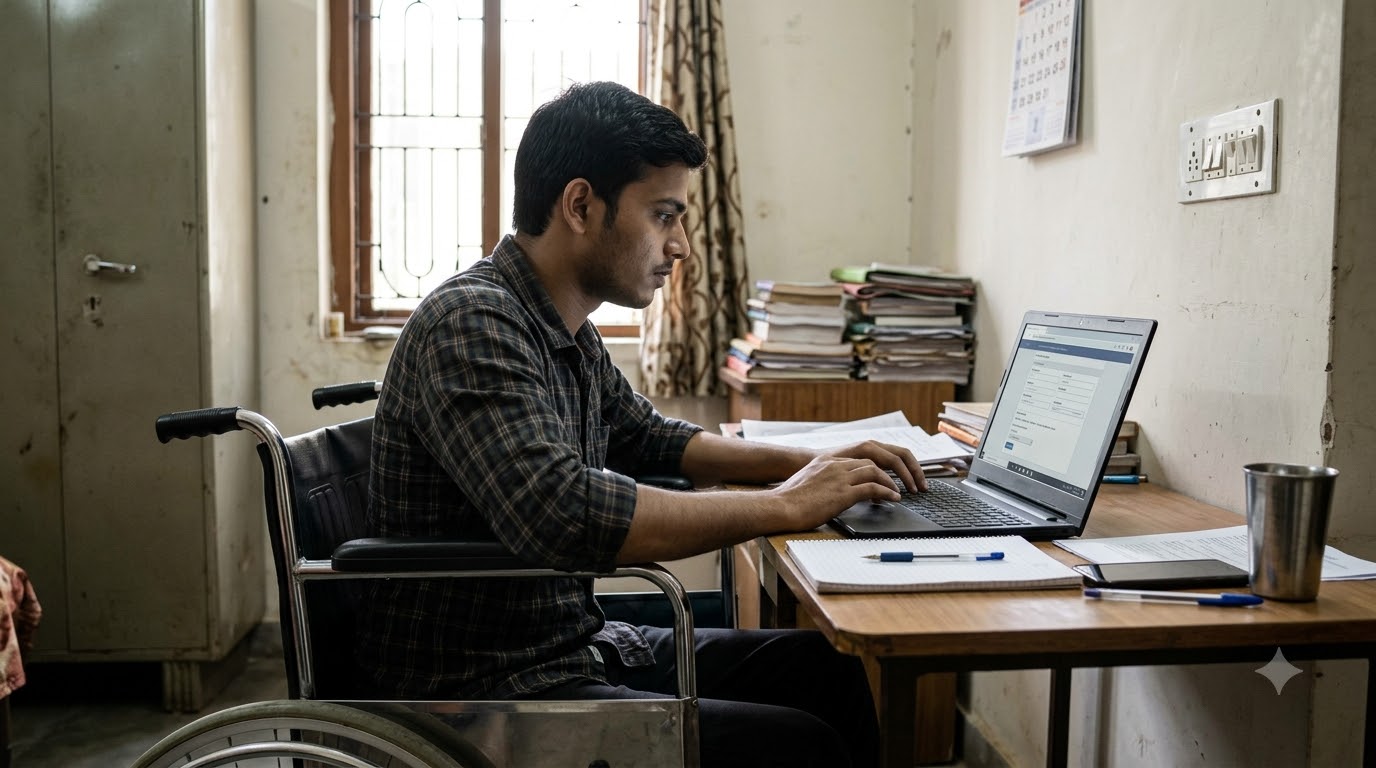 Candidate filling online applica…