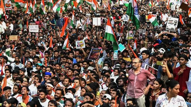 Cockroach Janta Party protest