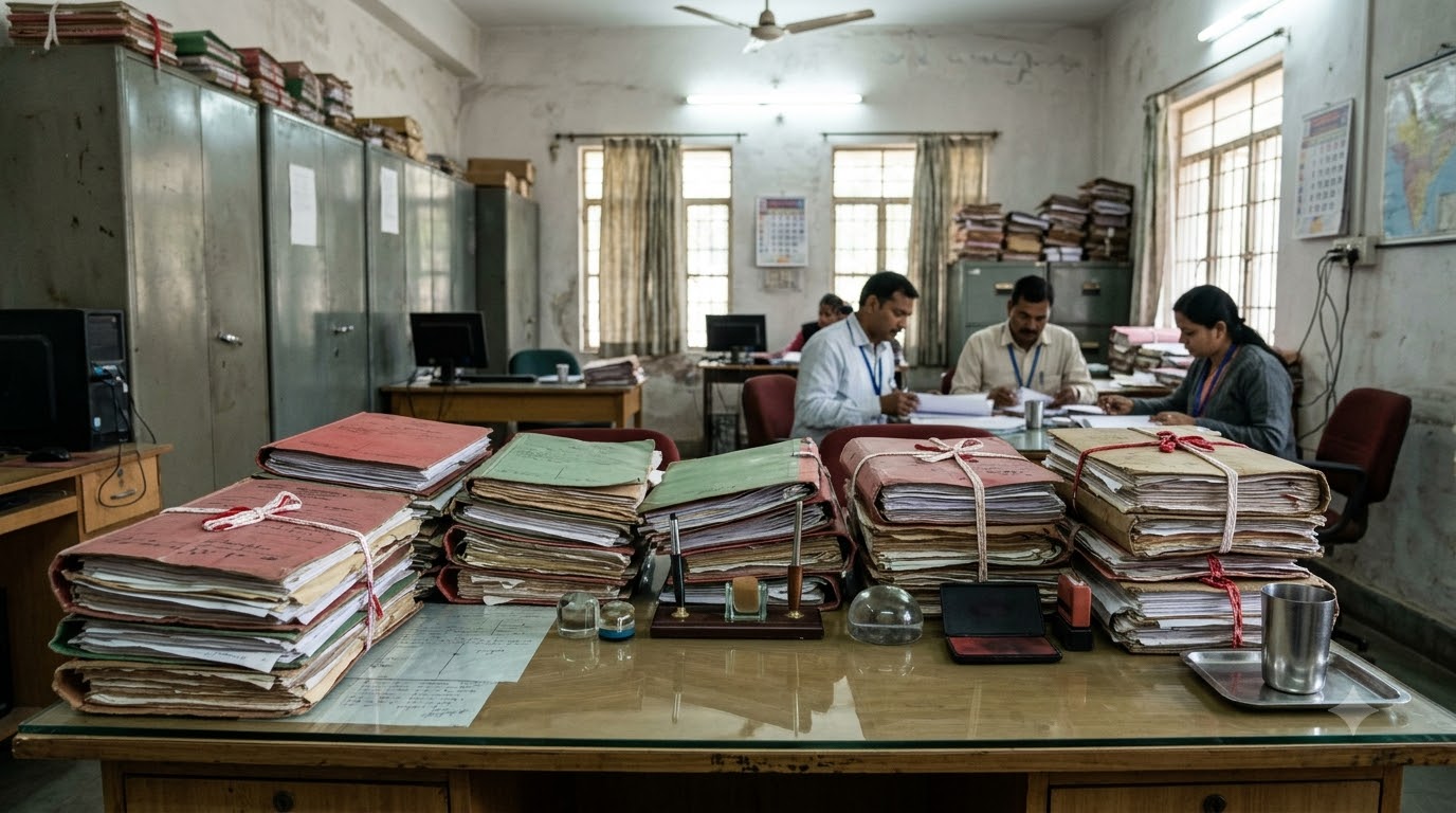 Officials reviewing case files
