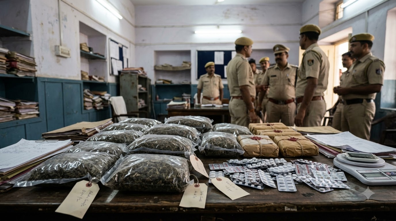 Police investigating narcotics s…