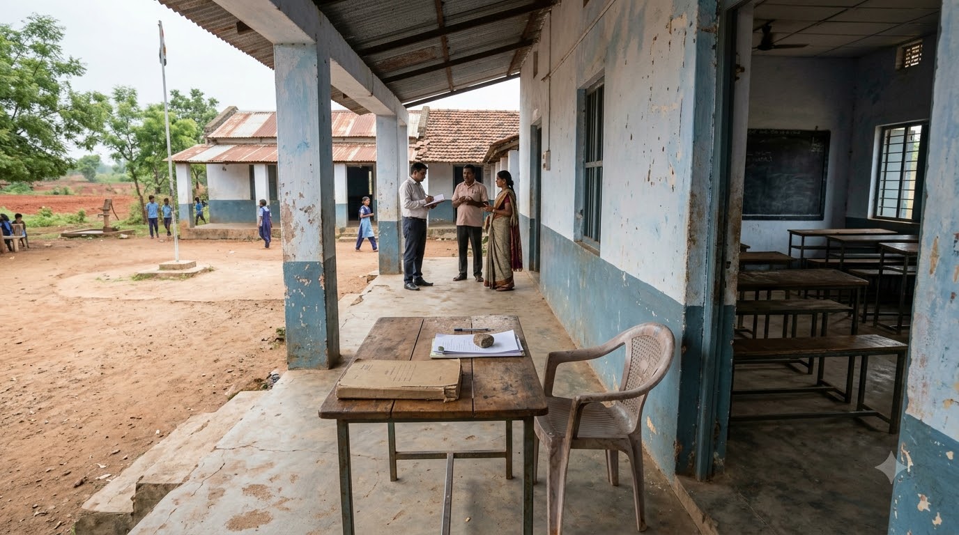 School building inspected in rur…