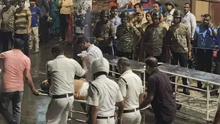Stampede at Kolkata's Chorbagan Durga Puja pandal 1792256109676 m